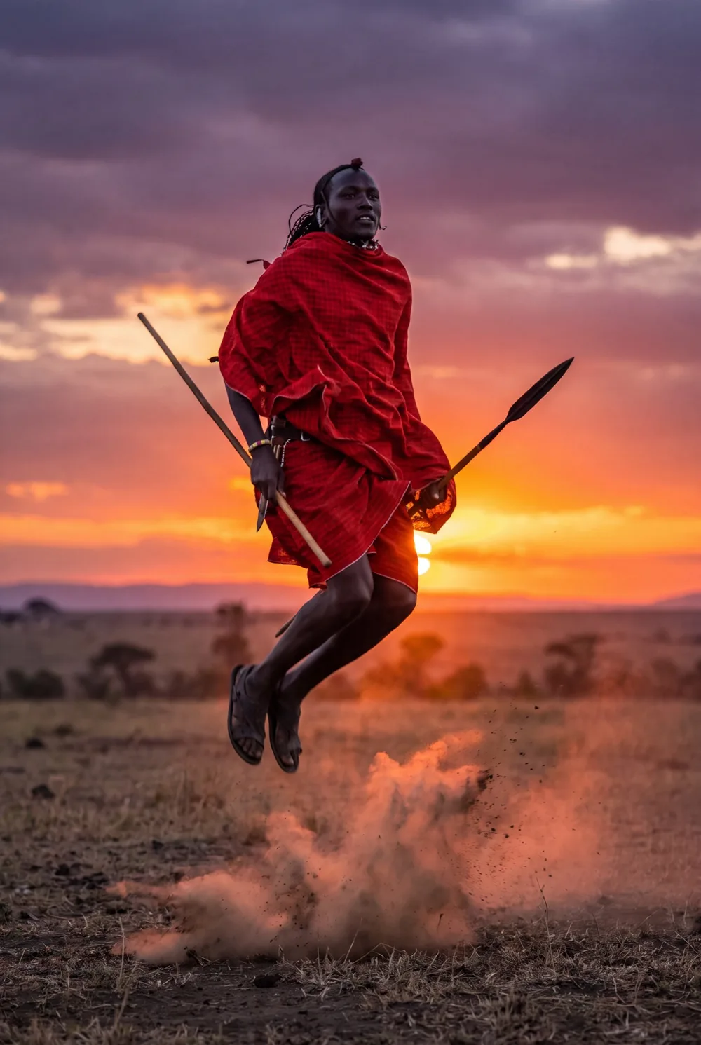 Ritratto Maasai
